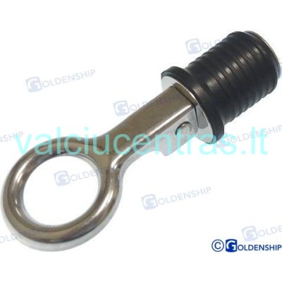 Užlenkiamas drenažo kamštis 23mm