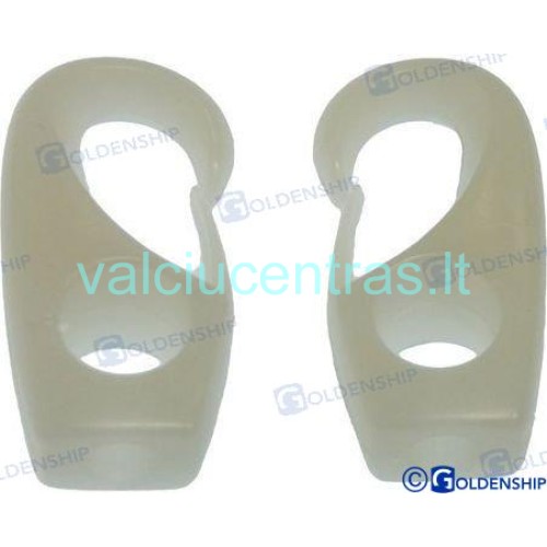 Virvės plastikinis kabliukas Virvės plastikinis kabliukas