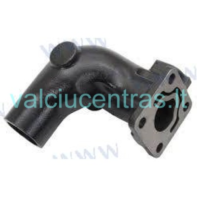 Exhaust manifold elbow for Volvo Penta AQ series engines