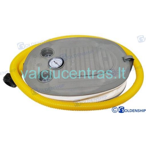 Kojinė pompa su manometru