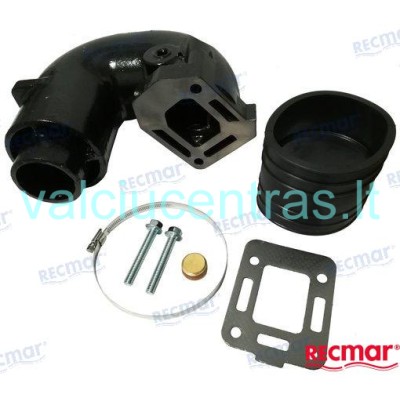 Išmetimo kolektoriaus alkūnė Mercruiser 2.5L-3.0L/LX varikliams