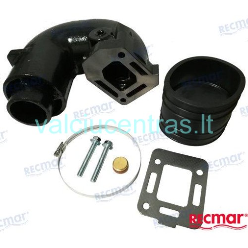 Išmetimo kolektoriaus alkūnė Mercruiser 2.5L-3.0L/LX varikliams