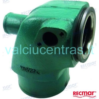 Exhaust manifold elbow for Volvo Penta diesel engines