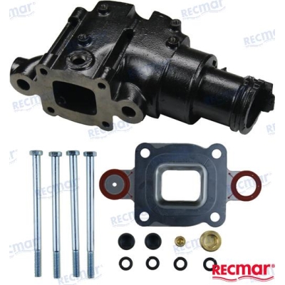 Išmetimo kolektoriaus alkūnė Mercruiser GM V6 ir V8 varikliams