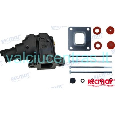 Išmetimo kolektoriaus alkūnė Mercruiser GM V6 ir V8 varikliams