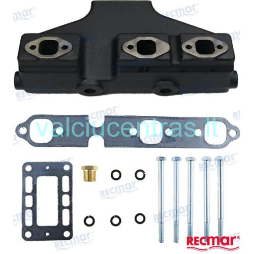 Išmetimo kolektorius Volvo Penta V6 AQ varikliams