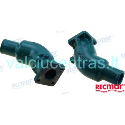 Exhaust elbow for Volvo Penta diesel engines