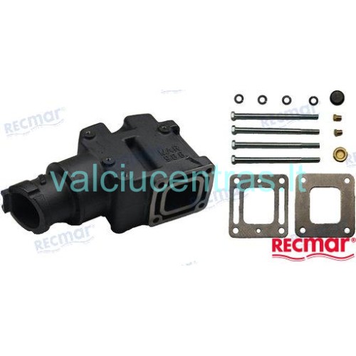 Išmetimo kolektoriaus alkūnė Mercruiser GM V6 ir V8 varikliams