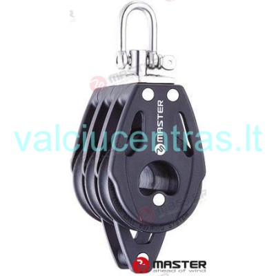 Master trigubas pasukamas blokas su kilpa 29mm