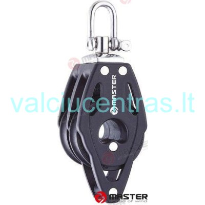 Master dvigubas pasukamas blokas su šekeliu 40mm