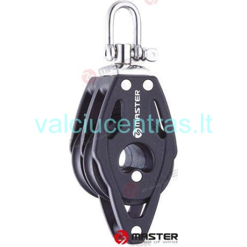 Master dvigubas pasukamas blokas su šekeliu 57mm Master dvigubas pasukamas blokas su šekeliu 57mm