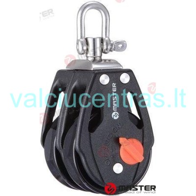 Master dvigubas pasukamas blokas su šekeliu 40mm