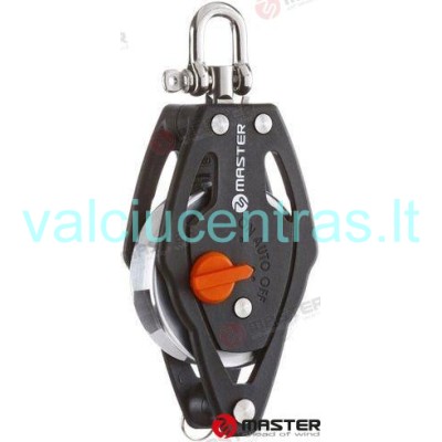 Master viengubas pasukamas blokas su kilpa ir šekeliu 57mm