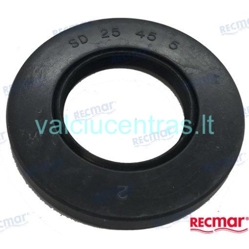 Riebokšlis Suzuki DF4/DF5/DF6 varikliams 25x45x5