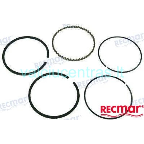 Stūmoklio žiedų komplektas Mercruiser GM 3.0L varikliams