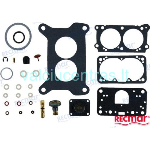 Karbiuratoriaus remonto komplektas Volvo Penta 3.0 GL, GS varikliams Karbiuratoriaus remonto komplektas Volvo Penta 3.0 GL, GS varikliams