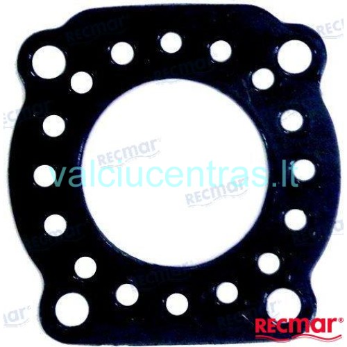 Galvos tarpinė OMC/Johnson/Evinrude 2 AG (1969-1990) varikliui Galvos tarpinė OMC/Johnson/Evinrude 2 AG (1969-1990) varikliui