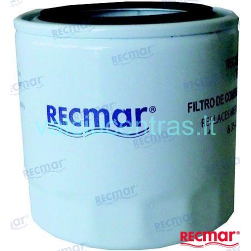 Volvo Penta, Mercury, OMC/Johnson/Evinrude tepalo filtras Volvo Penta, Mercury, OMC/Johnson/Evinrude tepalo filtras