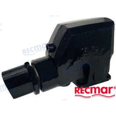 Išmetimo kolektoriaus alkūnė Volvo Penta/OMC V8 varikliams