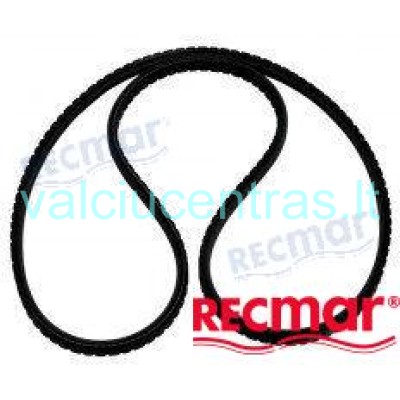 Paskirstymo dirželis Mercruiser/OMC/Volvo Penta varikliams