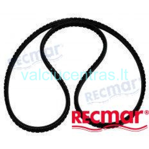 Paskirstymo dirželis Mercruiser/OMC/Volvo Penta varikliams