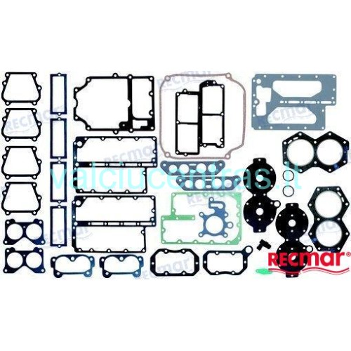 Originalių tarpinių rinkinys Mercruiser/Evinrude V4 Crossflow  Originalių tarpinių rinkinys Mercruiser/Evinrude V4 Crossflow