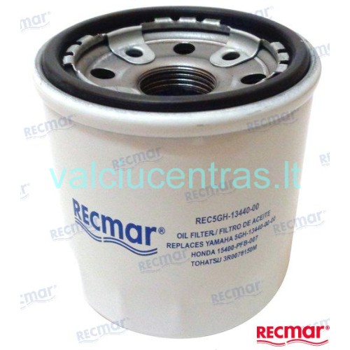 Yamaha alyvos filtras varikliams F9.9 - F115 Yamaha alyvos filtras varikliams F9.9 - F115