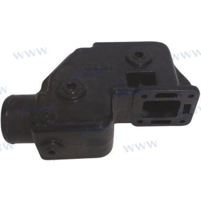 Išmetimo kolektoriaus alkūnė Mercruiser GM V8 varikliams Išmetimo kolektoriaus alkūnė Mercruiser GM V8 varikliams