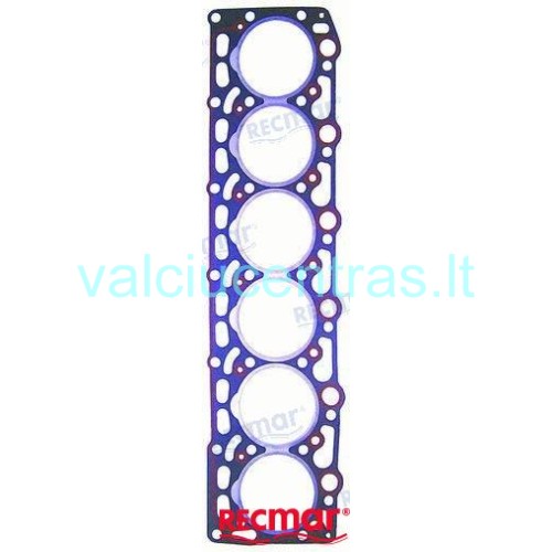 Galvos tarpinė Volvo Penta 40A/40B/40C varikliams Galvos tarpinė Volvo Penta 40A/40B/40C varikliams