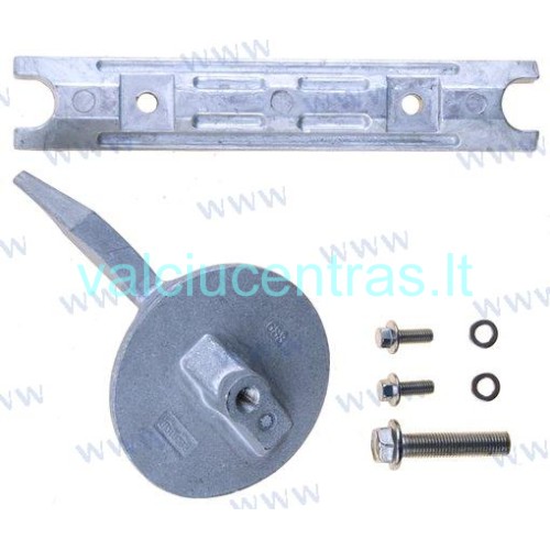 Anodų rinkinys Yamaha 60-90Ag galingumo varikliams Anodų rinkinys Yamaha 60-90Ag galingumo varikliams