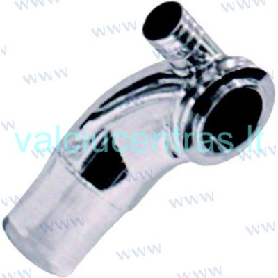 Stainless steel exhaust manifold elbow for Mercruiser diesel engines