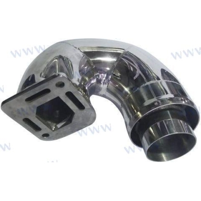 Nerūdijančio plieno išmetimo kolektoriaus alkūnė Mercruiser 2.5L-3.0L varikliams