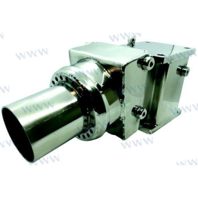 Nerūdijančio plieno išmetimo kolektoriaus alkūnė Mercruiser V6/V8 varikliams Nerūdijančio plieno išmetimo kolektoriaus alkūnė Mercruiser V6/V8 varikliams