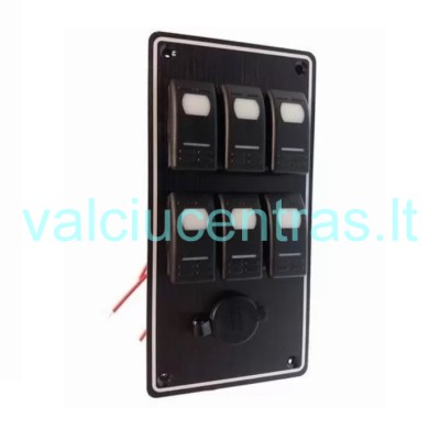 Jungiklių skydelis 100 x 203mm