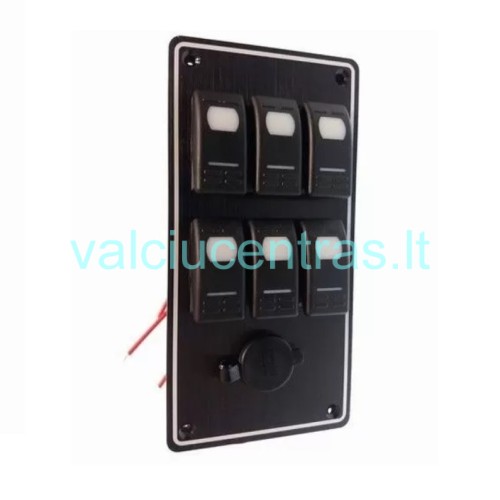 Jungiklių skydelis 100 x 203mm