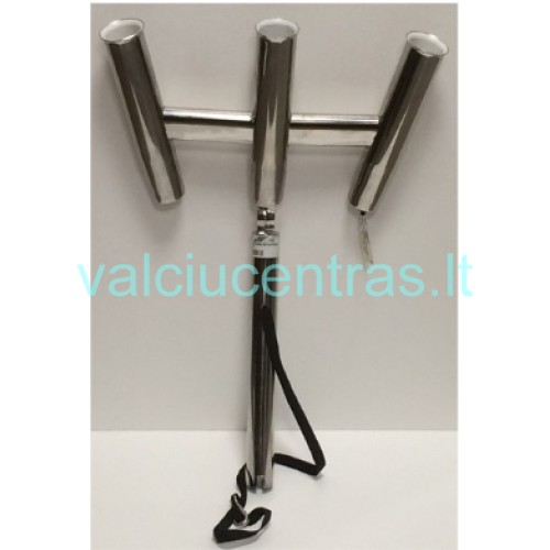 Nerūdijančio plieno meškerių laikiklis Nerūdijančio plieno meškerių laikiklis