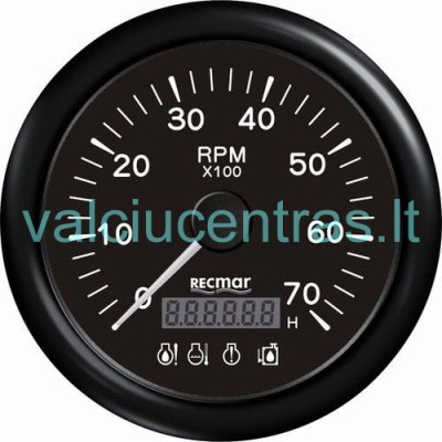 Tachometras - moto valandų skaičiuoklė 