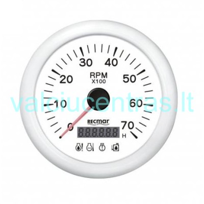 Tachometras - moto valandų skaičiuoklė 