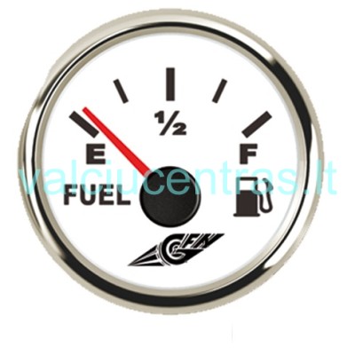 Degalų lygio skydelis su nerūdijančiu plienu 