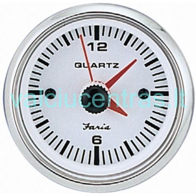 FARIA QUARTZ Laikrodis baltas