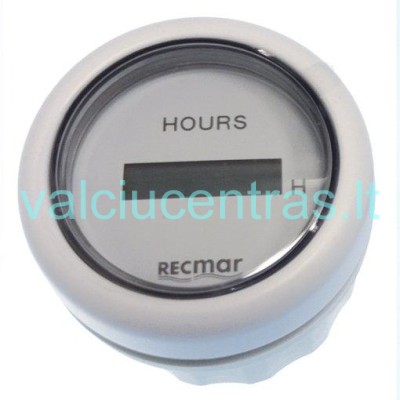 Moto valandų skaičiuoklė balta