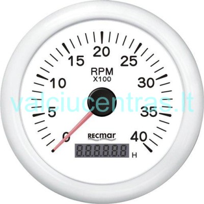 Tachometras - moto valandų skaičiuoklė 