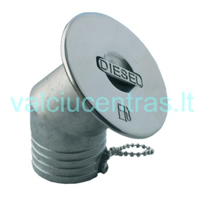 Kuro bako dangtelis su korpusu 45 laipsnių