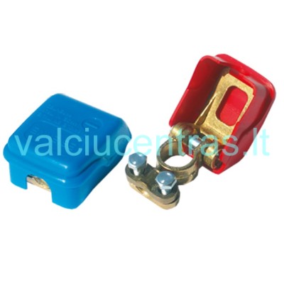 Akumuliatoriaus gnybtai greitam nuėmimui