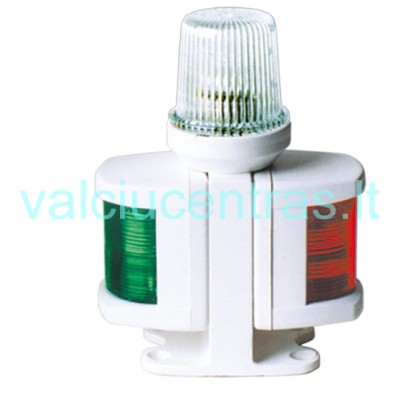 Navigacinis žibintas 3-ijų šviesų 170x125mm