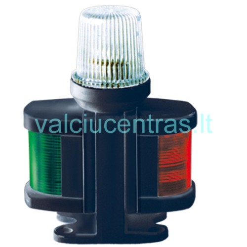 Navigacinis žibintas 3-ijų šviesų 170x125mm Navigacinis žibintas 3-ijų šviesų 170x125mm