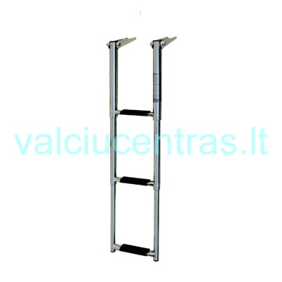 Suskleidžiamos nerūdijančio plieno kopėtėlės 90x30cm