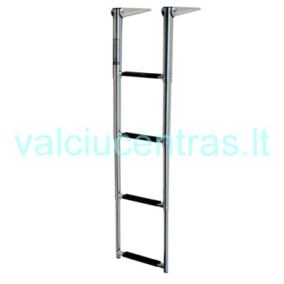 Suskleidžiamos nerūdijančio plieno kopėtėlės 113x30cm