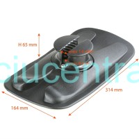 Klijuojamas inkaro nuleidimo/pakėlimo ir fiksavimo laikiklis Klijuojamas inkaro nuleidimo/pakėlimo ir fiksavimo laikiklis