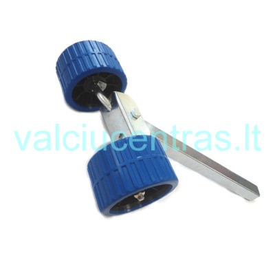 Dvigubas šoninis valties ritinėlis